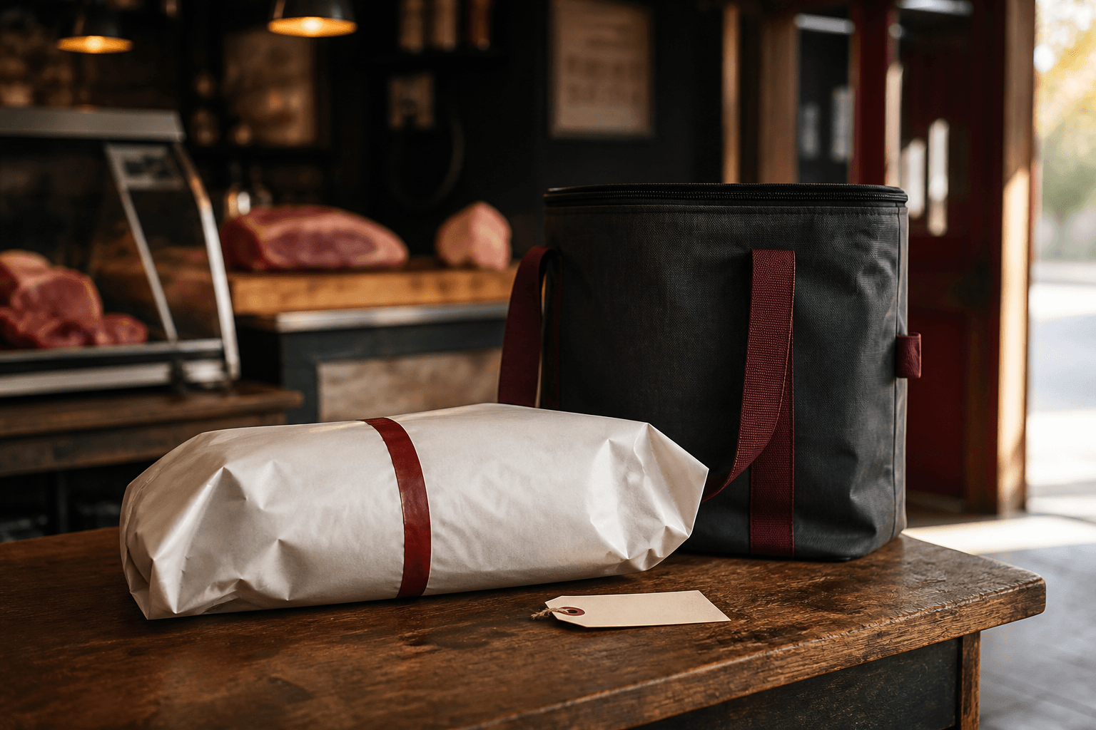 Utrecht Butcher delivery preparation