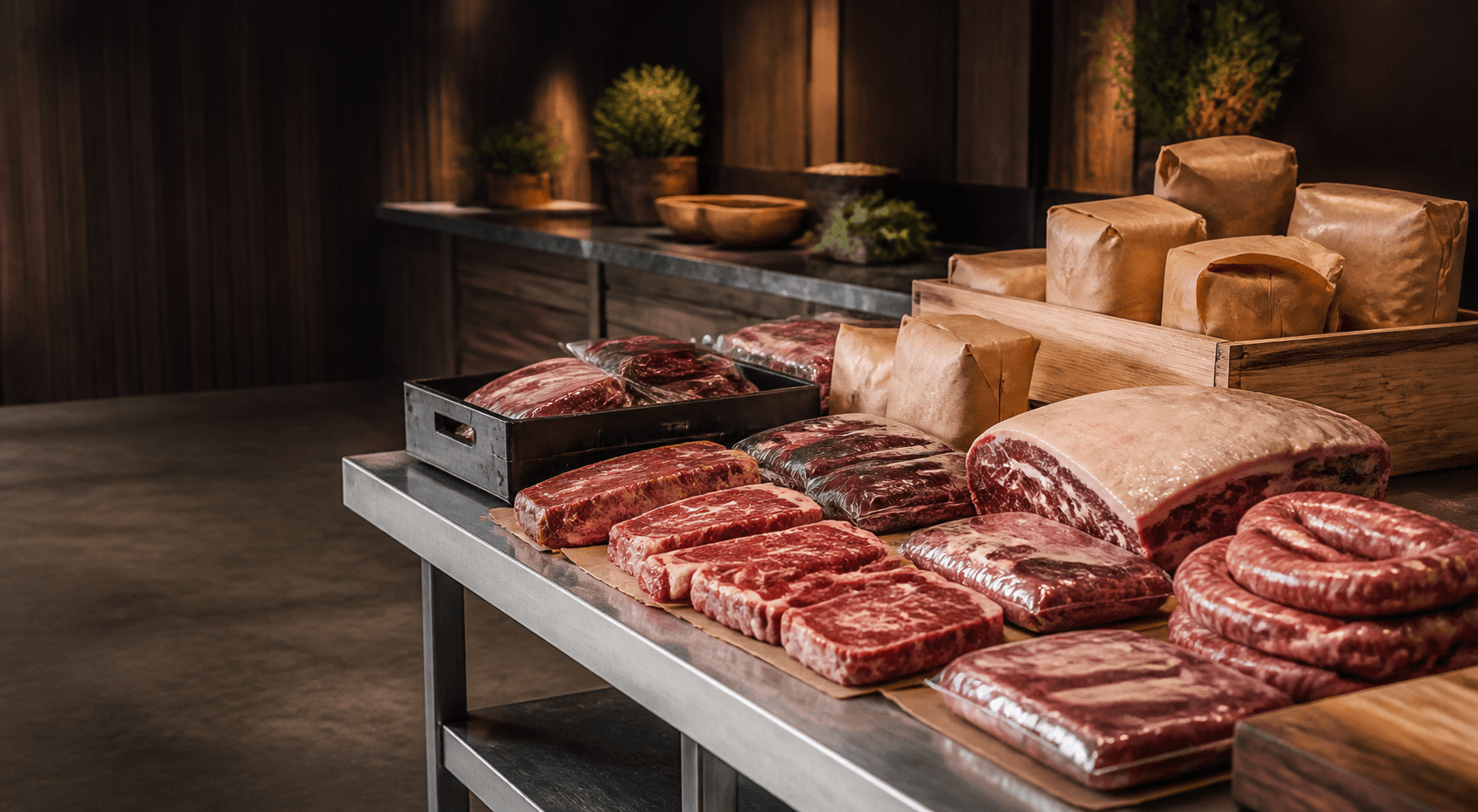 Prepared large meat order