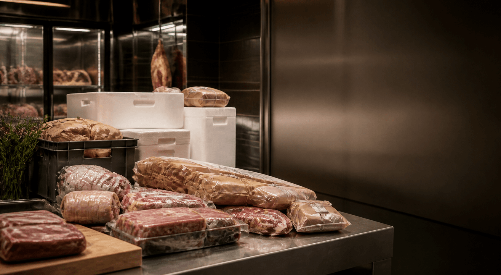 Trade meat supply preparation